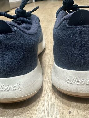 allbirds Indigo Wool Lace-Up Sneakers